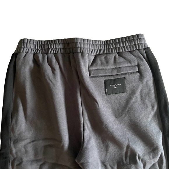 Paper Planes Men's Asphalt Straight Leg Fleece Dream Lab Sweatpants - Large - Picture 10 of 12